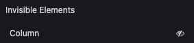 强制显示当前设备上的隐藏元素。