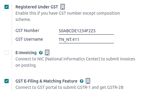 请输入您的 GST 门户用户名作为用户名