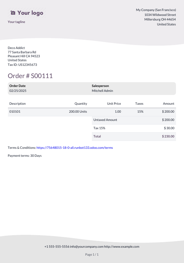 波浪报告版面范例